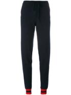 Chinti And Parker - Love Heart Sweatpants - Women - Cashmere - L, Blue, Cashmere