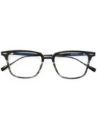 Dita Eyewear Square Frame Glasses, Grey, Acetate