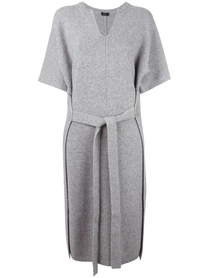 Joseph Felice Long Jumper, Women's, Size: Large, Grey, Cashmere