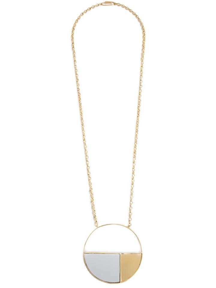 Aurelie Bidermann 'bianca' Necklace - Yellow & Orange