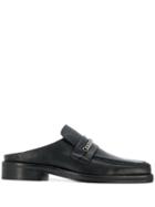 Martine Rose Heelless Loafers - Black