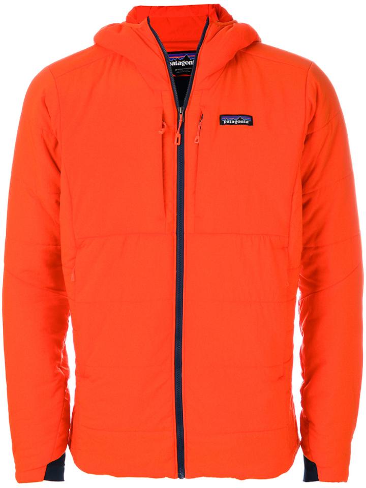 Patagonia Zipped Pockets Hooded Jacket - Yellow & Orange