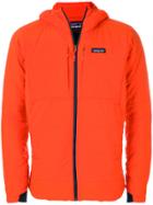 Patagonia Zipped Pockets Hooded Jacket - Yellow & Orange