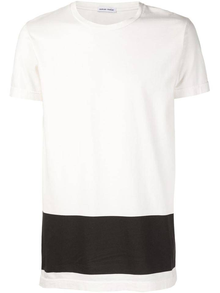 Tomas Maier Colour Block T-shirt