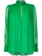 Manning Cartell Lightweight Crinkle Blouse - Green