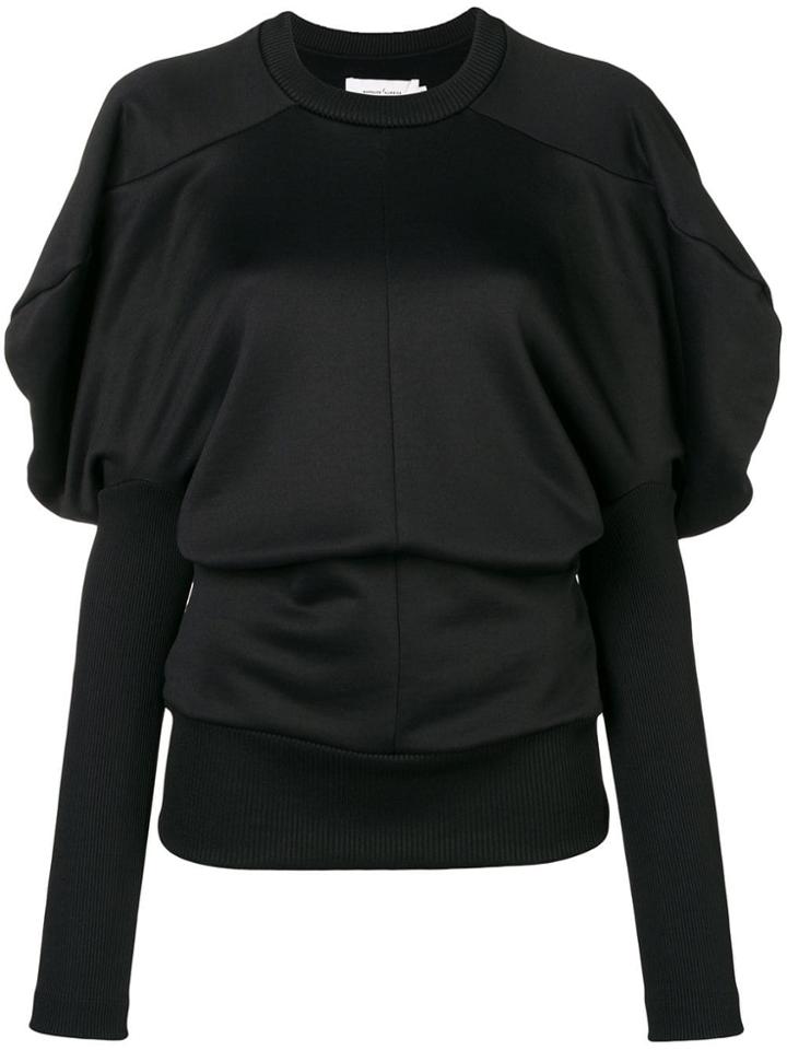 Marques'almeida 'puff Ball Sleeve' Jumper - Black