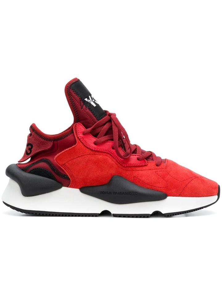 Y-3 Kaiwa Sneakers - Red