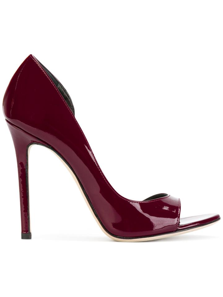 Marc Ellis Open-toe Pumps - Pink & Purple
