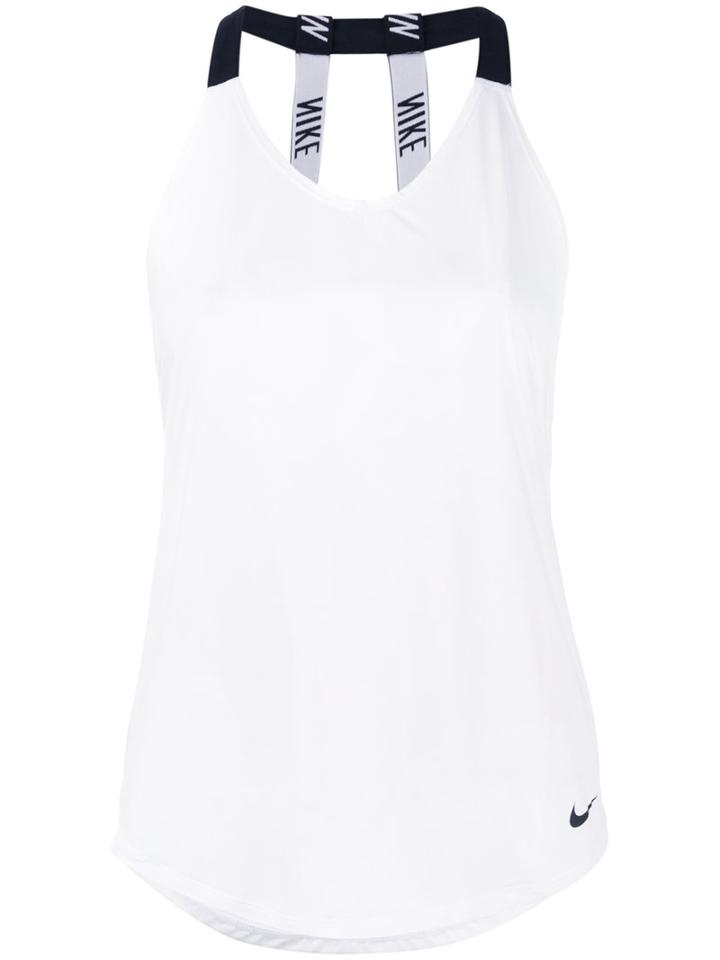 Nike - Breathe Training Tank Top - Women - Polyester - M, White