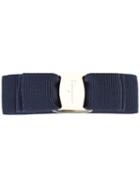 Salvatore Ferragamo Hair Clip-on, Women's, Blue, Cotton/plastic/rayon/brass