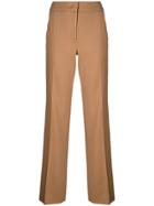No21 Side Stripe Trousers - Nude & Neutrals