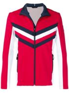Rossignol Colour Block Zipped Jacket - Red