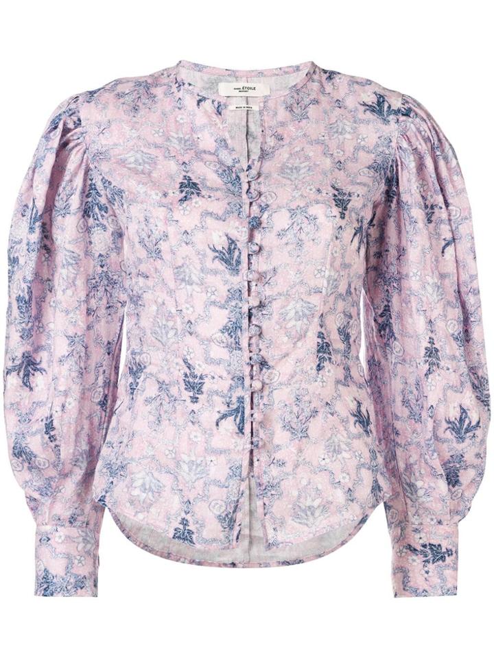 Isabel Marant Étoile Floral Print Blouse - Pink