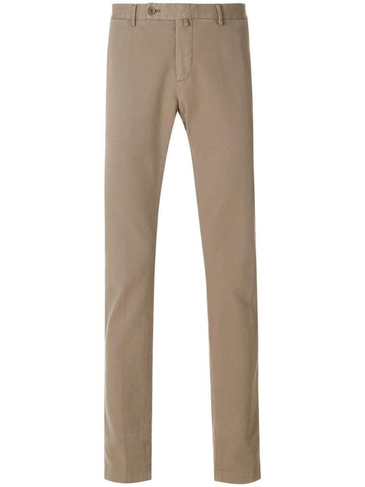 Hackett Straight Leg Trousers - Neutrals