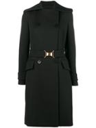 Proenza Schouler Belted Double-breasted Coat - Black