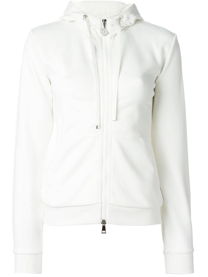 Moncler Hooded Sweatshirt, Women's, Size: Large, Nude/neutrals, Cotton/polyester