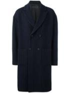 Route Des Garden 'kiodo' Coat, Men's, Size: 48, Blue, Viscose/wool/nylon/other Fibers