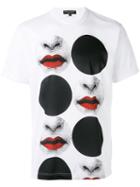 Comme Des Garçons Homme Plus - Circle Print T-shirt - Men - Polyester - M, White, Polyester