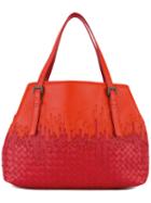 Bottega Veneta - Intrecciato Tote - Women - Nappa Leather - One Size, Women's, Red, Nappa Leather