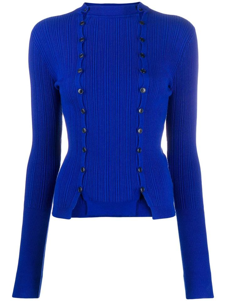 Jacquemus La Maille Azur Cardigan - Blue