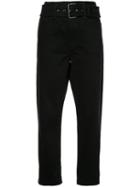 Proenza Schouler Pswl Belted Skater Jeans - Black