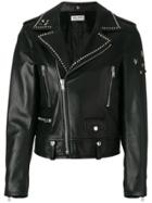 Saint Laurent Studded Collar Jacket - Black