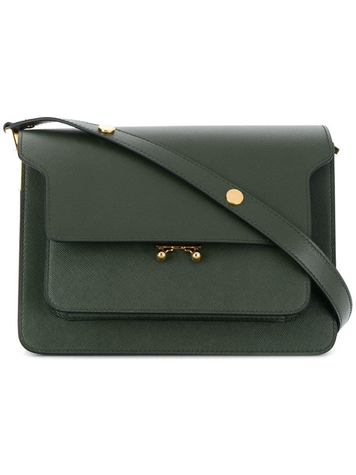 Marni Medium Trunk Bag - Green