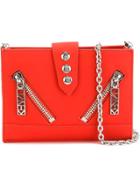 Kenzo 'kalifornia' Chain Wallet - Red