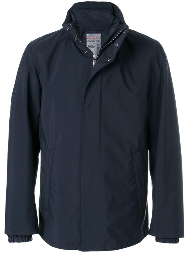 Prada Lightweight Nylon Jacket - Blue