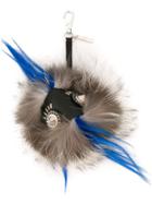 Fendi Bag Bugs Bag Charm - Grey
