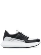 Clergerie Low Top Trainers - Black