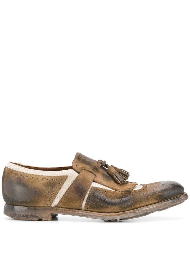 Church's Used-look Loafers - Brown