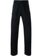 Maison Margiela Wide Leg Trousers, Men's, Size: 48, Black, Cotton/linen/flax