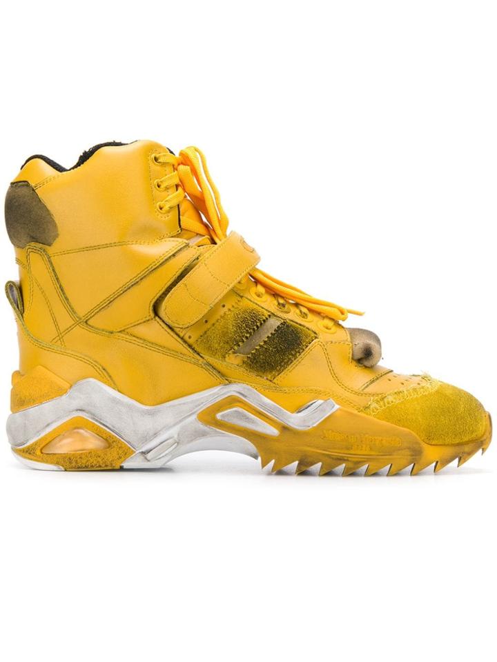 Maison Margiela Retro Fit Sneakers - Yellow