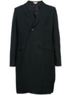 Comme Des Garçons Homme Plus Train Embossed Tailored Coat - Black