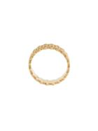 Savoir 'elle Wide Partial Pave' Ring, Women's, Size: K 1/2, Metallic