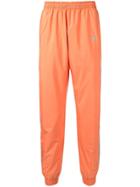 Astrid Andersen Satin Styled Track Trousers - Orange