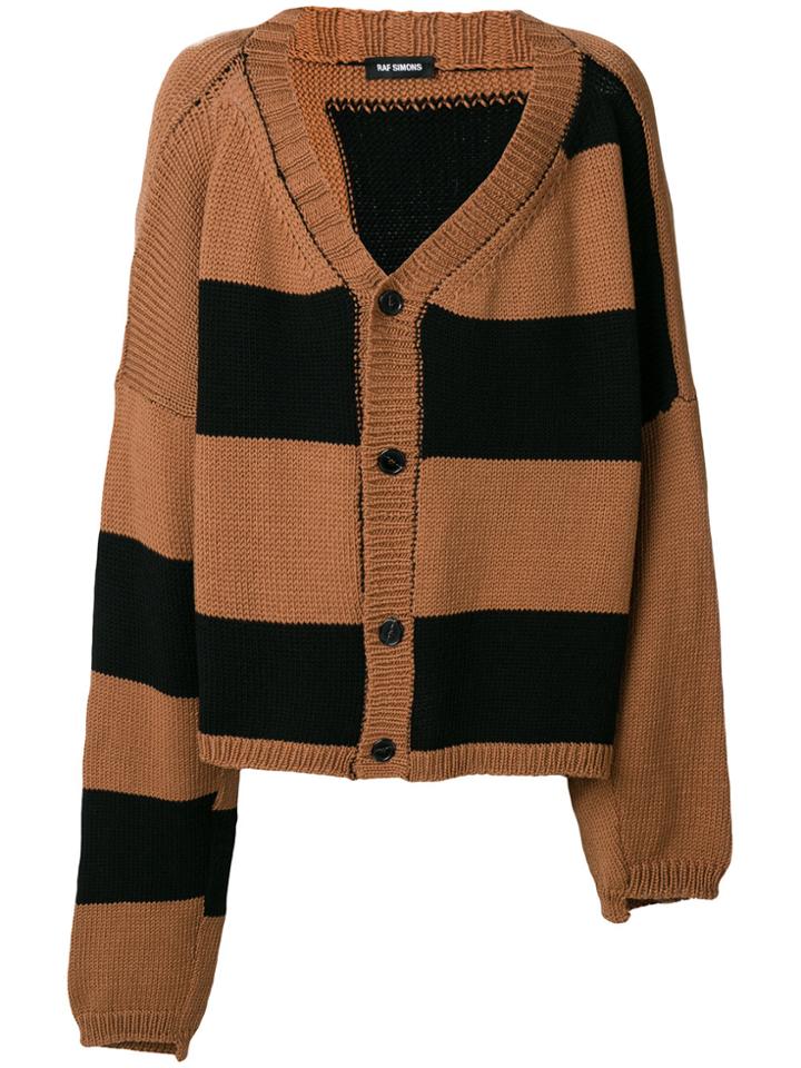No21 Colour Block Cardigan - Green