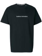 F.a.m.t. - Sublime Minimalism T-shirt - Unisex - Cotton - Xs, Black, Cotton