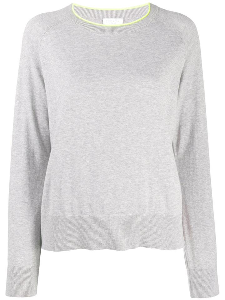 Escada Sport Round Neck Jumper - Grey
