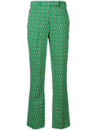 Etro Polka Dot Trousers - Green