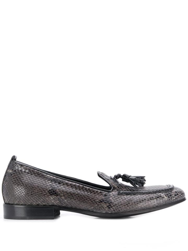 Leqarant Tassel-detail Loafers - Green