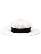 Henrik Vibskov Nipple Hat, Women's, Size: 59, White, Straw