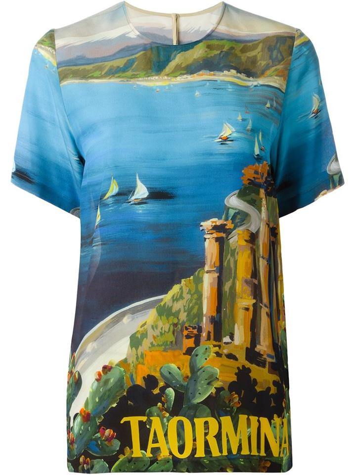 Dolce & Gabbana Taormina Printed T-shirt