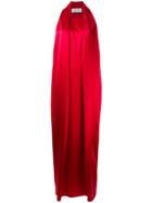 Gianluca Capannolo Sleeveless Long Dress - Red