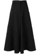 Goen.j Damon Flared Skirt - Black