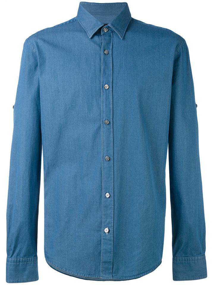 Boss Hugo Boss - Denim Shirt - Men - Cotton - L, Blue, Cotton