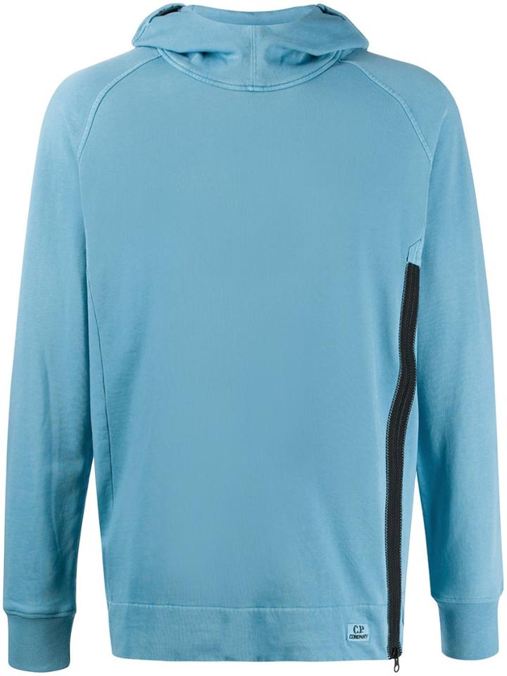 Cp Company Hooded Sweatshirt - Blue