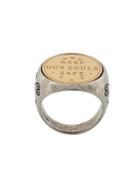 Givenchy Keep Your Souls Safe Ring - Metallic