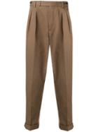 Pt01 Pleated Tapered Trousers - Neutrals
